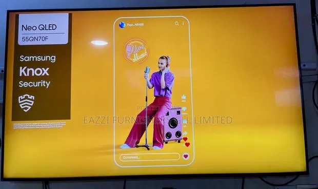 55 Inches Samsung NEO QLED 2025/26 Smart at 144 Gaming TV QE55QN70FA · Photo 1