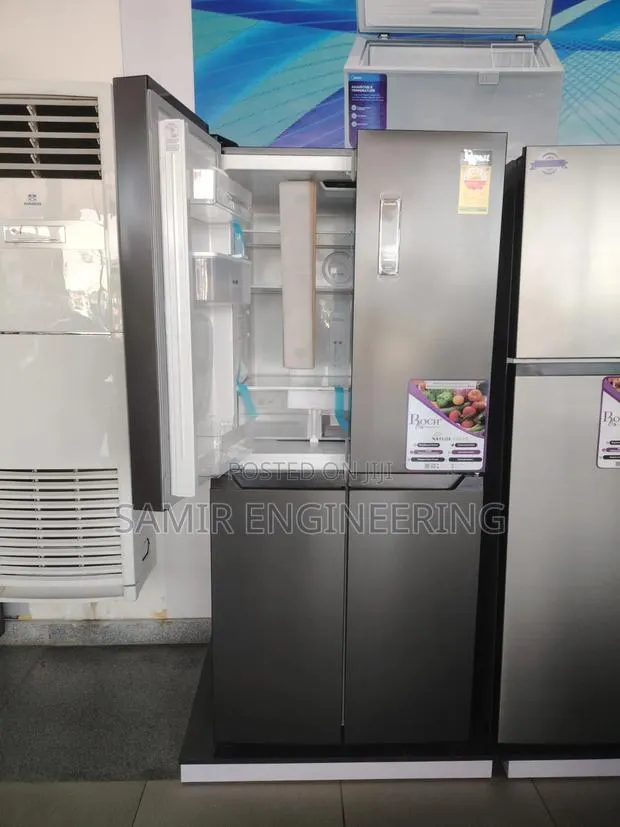 Roch 401l 4-Door No-Frost Fridge (Rfr-500d4-B) – Premium Matte Grey · Photo 1