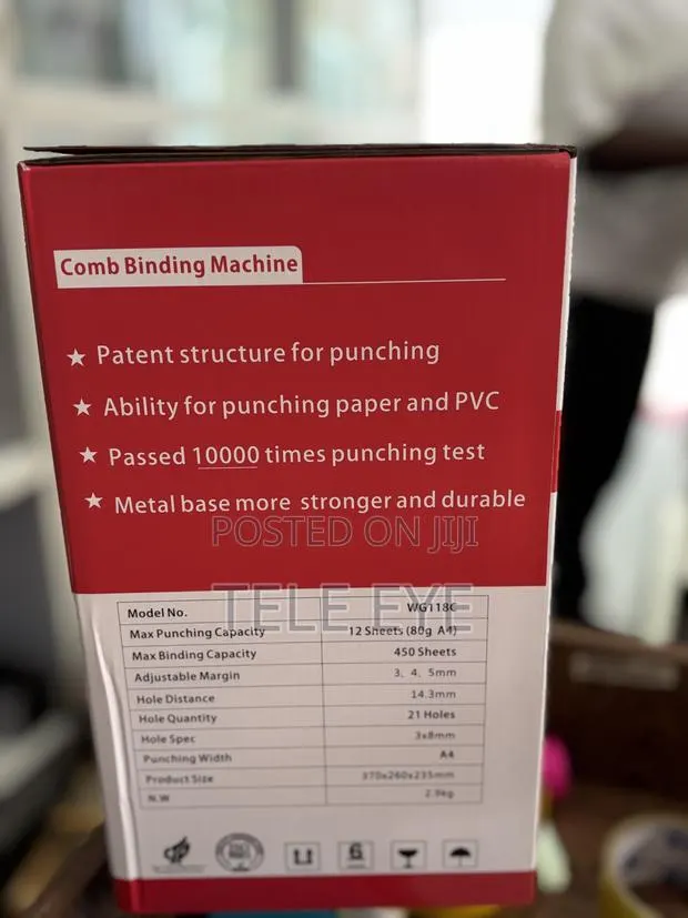 Comb Binding Machine · Photo 2
