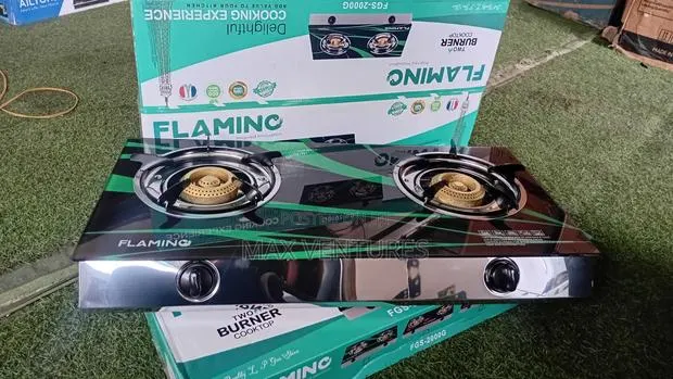 Flamino 2 Burners Gas Cooker – Strong Reliable Cooking · Photo 1
