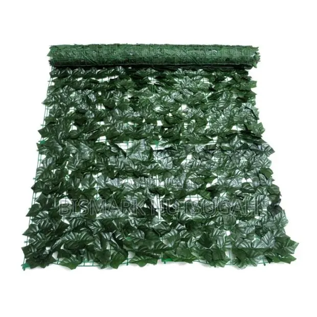 Artificial Wall Hanging Green Leaf Fence · Photo 1