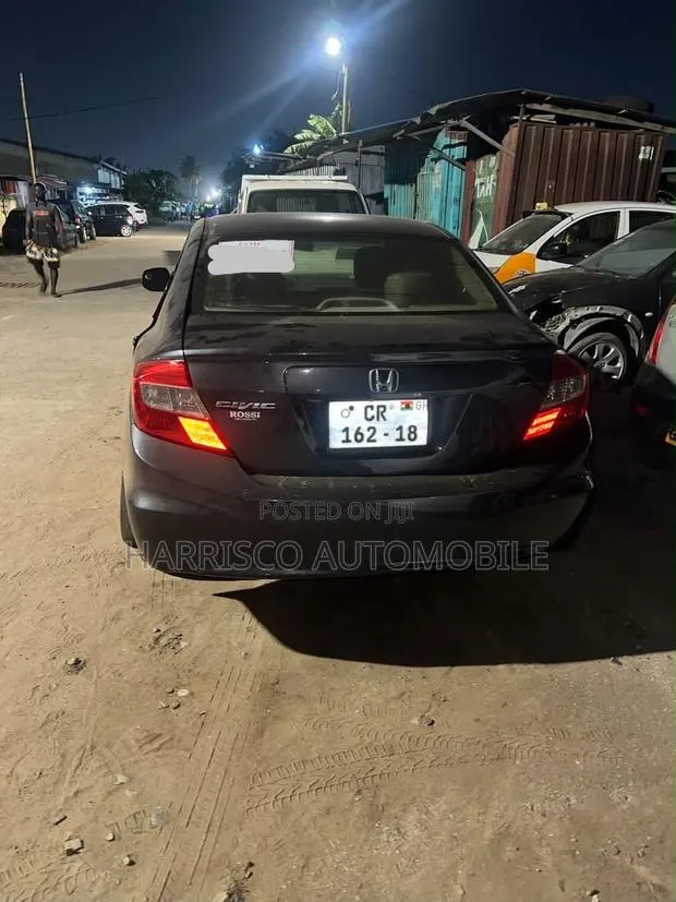Honda Civic EX 4dr Sedan (1.8L 4cyl CVT) 2015 Black · Photo 1