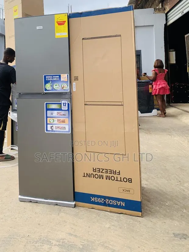 Choose New Nasco NASD2-29SK 251L Double Door Bottom Freezer · Photo 1