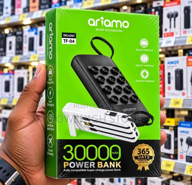 Ariamo TF-04 30,000mAh Power Bank · Photo 1