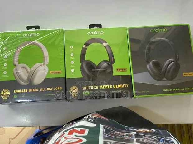 Oraimo Boompop Lite Headset – Retractable Design Deep Sound · Photo 1