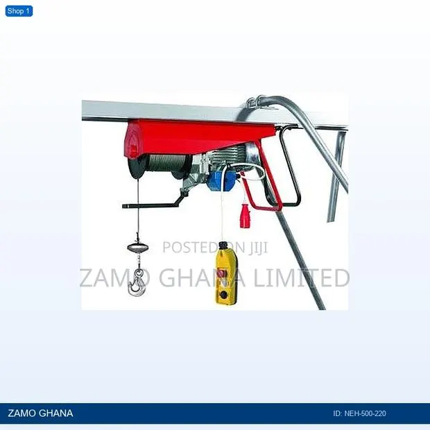 500kg 1ph Electric Hoist 220v 35m Ece - Neh-500-220 · Photo 1