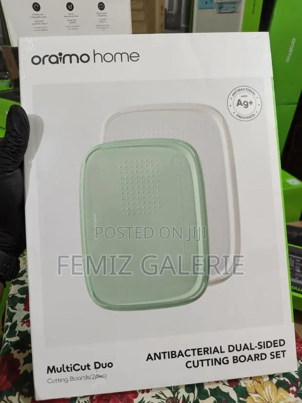 Oraimo MultiCut Duo Dual-Sided Antibacterial Cutting Board Set · Photo 4