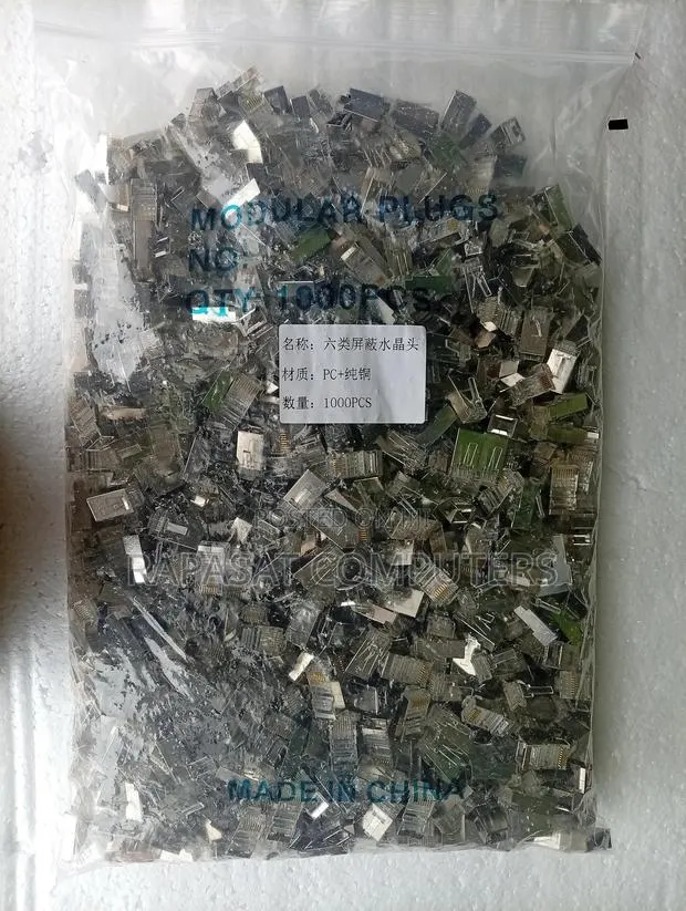 Shielded Cat 6 Rj45 Connectors(1000pcs) · Photo 1