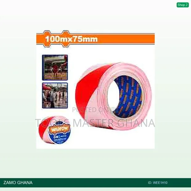 Pe Safety Warning Tape - Wee1h10 · Photo 1