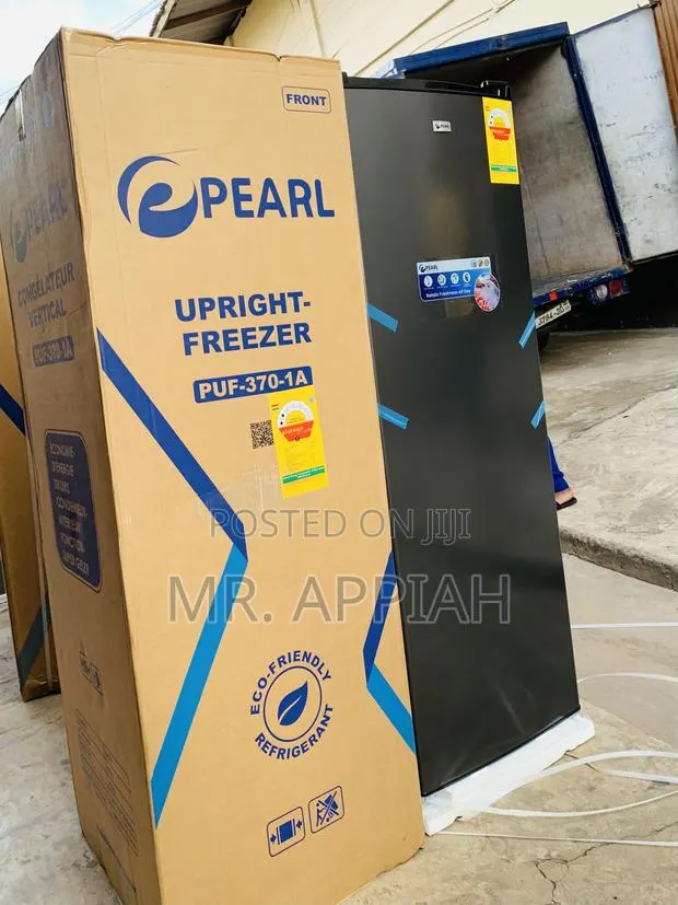 Super Classic Pearl Puf-370-1a Upright Standing Freezer · Photo 1