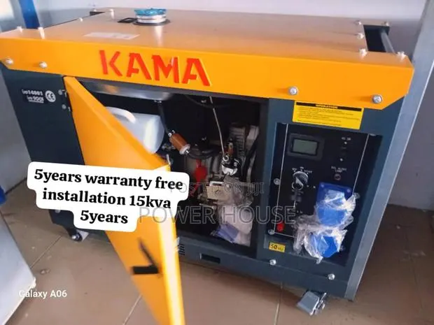 Energetic Lyraunit 15kva 16500watts Diesel Kama Generator · Photo 1