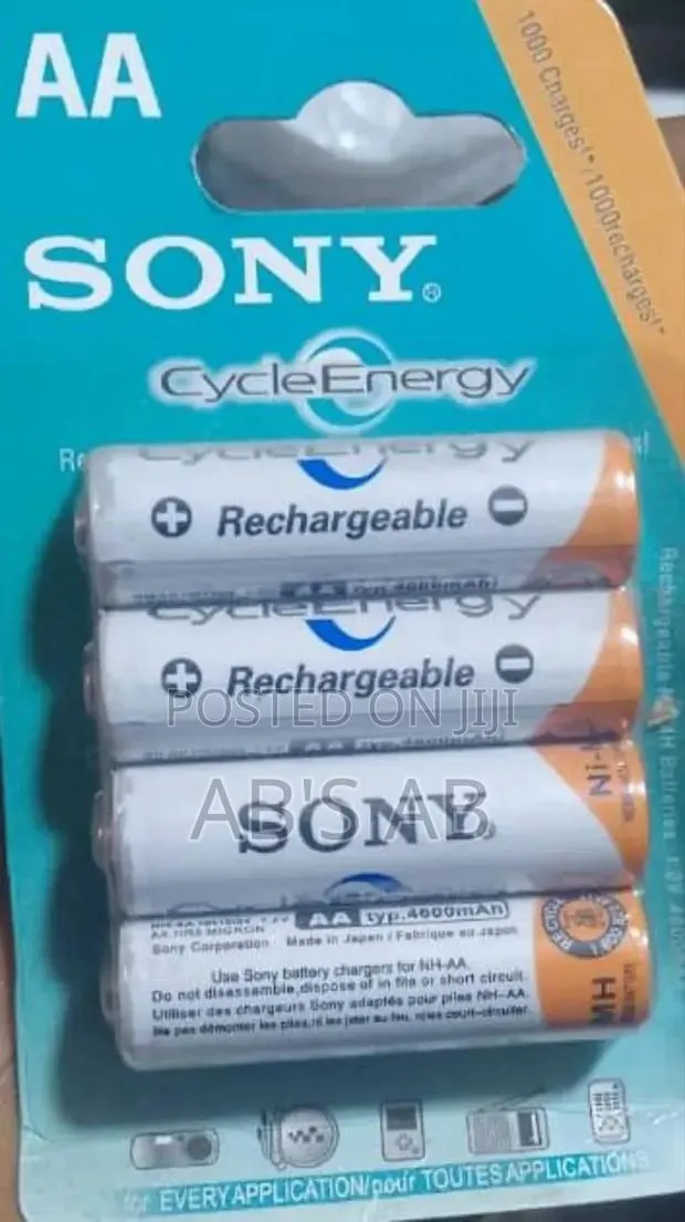 Rechargeable Batteries (Sony Aa) · Photo 1