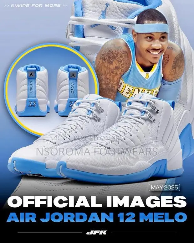 Air Jordan 12 Sneakers – GH₵350 | Sizes 38–45 | Different Colours Avai · Photo 1
