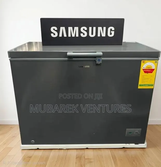 Samsung 287l Chest Freezer With Power Freeze Function Dark Gray · Photo 1