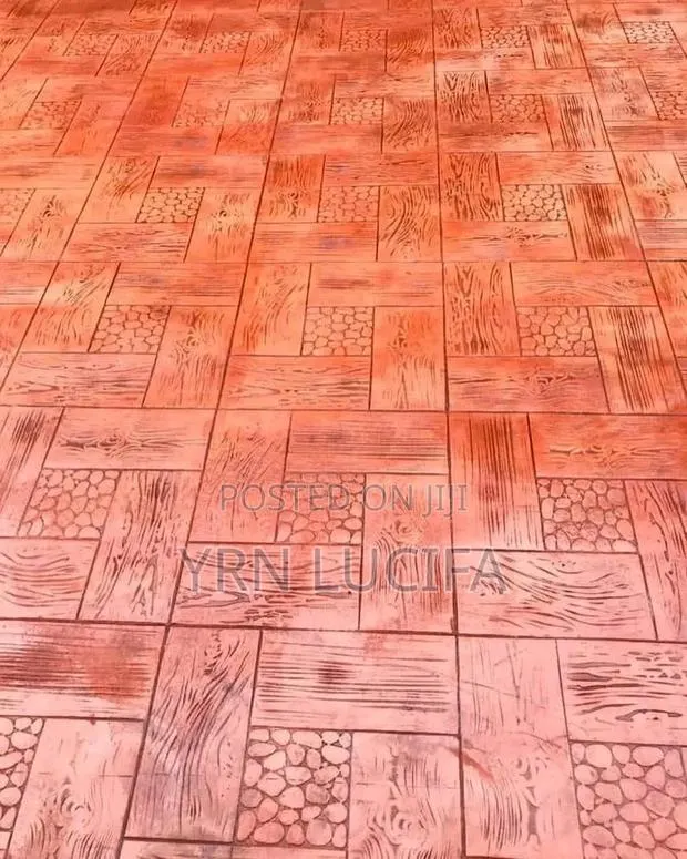 Concrete Stamping Floor and Landscape · Photo 1