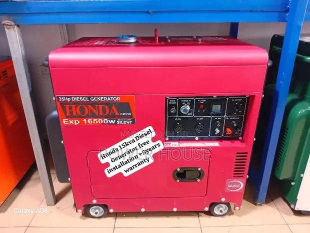 Zany Energy Honda Diesel Generator 15kva Silent · Photo 1