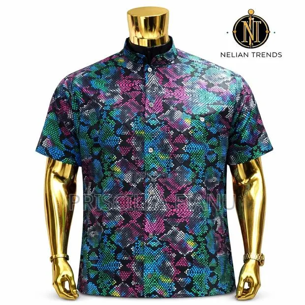 Stylish Men’S African Print Shirts – Custom Made” · Photo 1