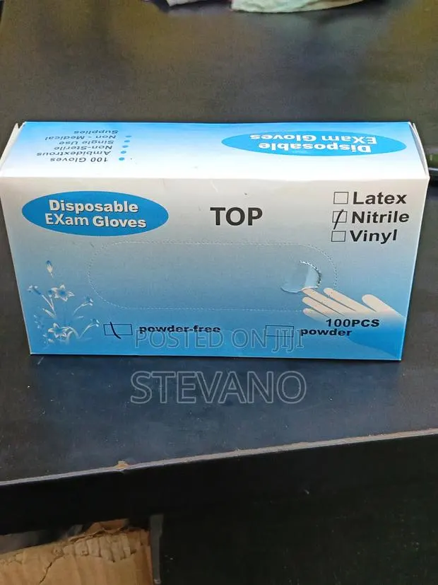 Nitrile Disposable Exam Gloves · Photo 1