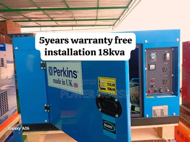 Elegant Crystal Ton 18kva Diesel Generator Perkins 18kva · Photo 1