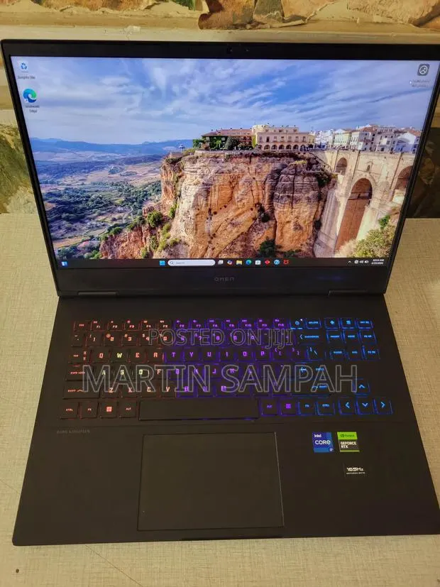 Laptop HP Omen 16 16GB Intel SSD 1T · Photo 1