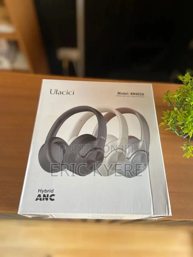 Ulacici Bn902a Wireless Anc Headphones - 60hr Battery (New) · Photo 1