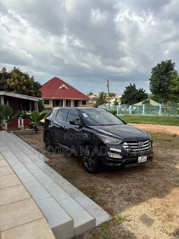 Hyundai Santa Fe SE AWD 2016 Black · Photo 1