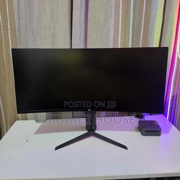 LG 34” UltraGear Curved Gaming Monitor · Photo 1