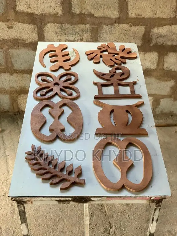 Wooden Adinkra Symbols · Photo 1