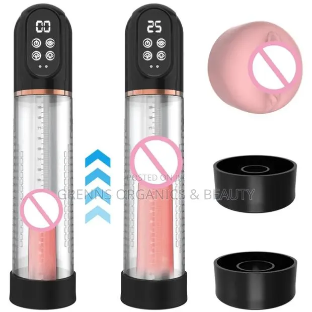 Electric Automatic 2in1 Ipx 7 Waterproof Vacuum Penis Pump · Photo 1