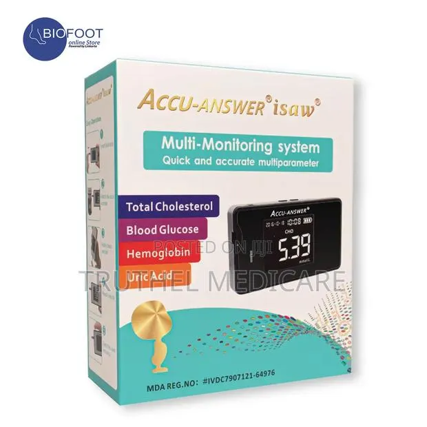 Cholesterol Meter - 4in1(Uric, Hb,Glucose,Tc) · Photo 1
