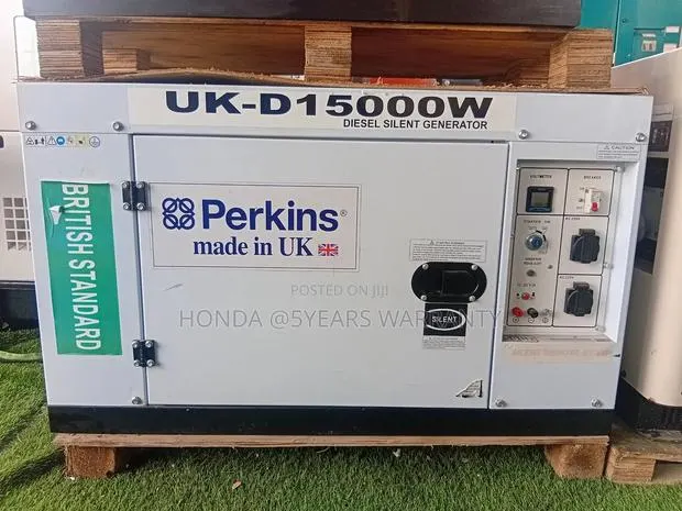 Perkins 15kva Soundproof Diesel Generator For# Home Business** · Photo 1