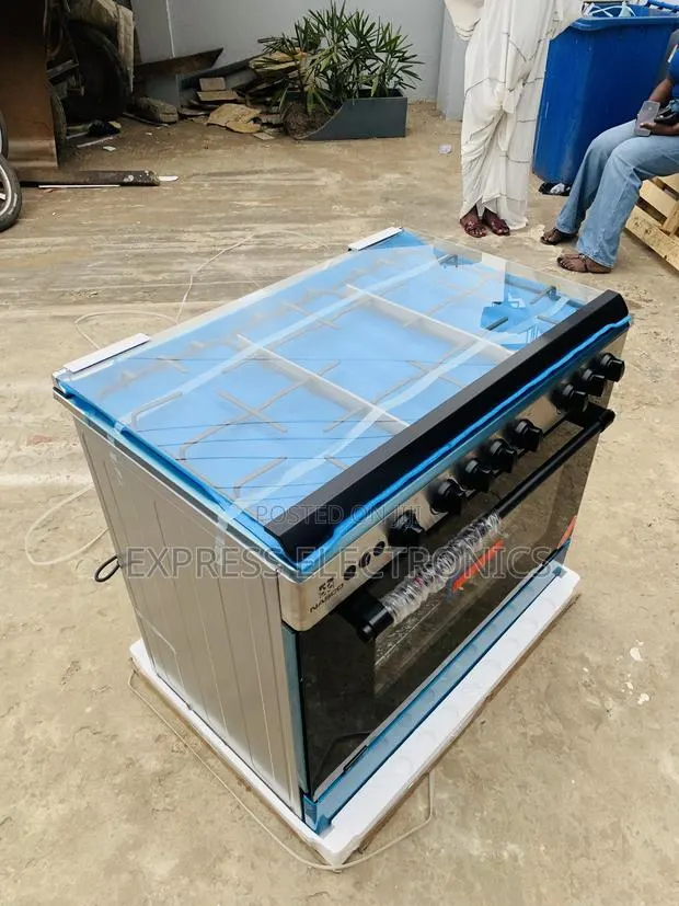 Amazing Deals Nasco Sliver Gas Cooker Oven 5burner 60/90 · Photo 1