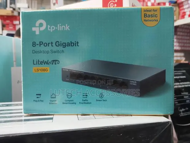 Tp Link 8 Port Gigabit Desktop Switch (Ls108g) · Photo 1
