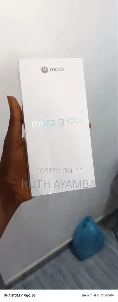 New Motorola Moto G100 5G 256 GB Gray · Photo 1