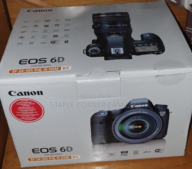 Canon EOS 6D Digital Camera With Canon Ef 24-105mm F/4l Lens · Photo 1