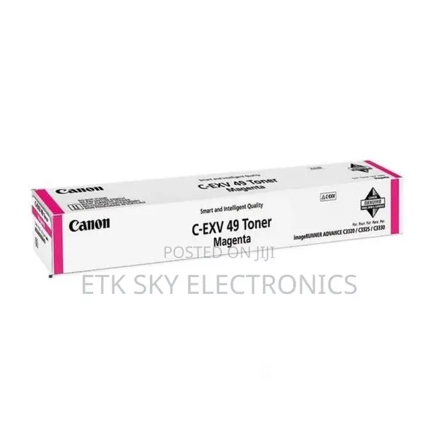 Canon Toner Cartridge Cexv-49 Magenta · Photo 1
