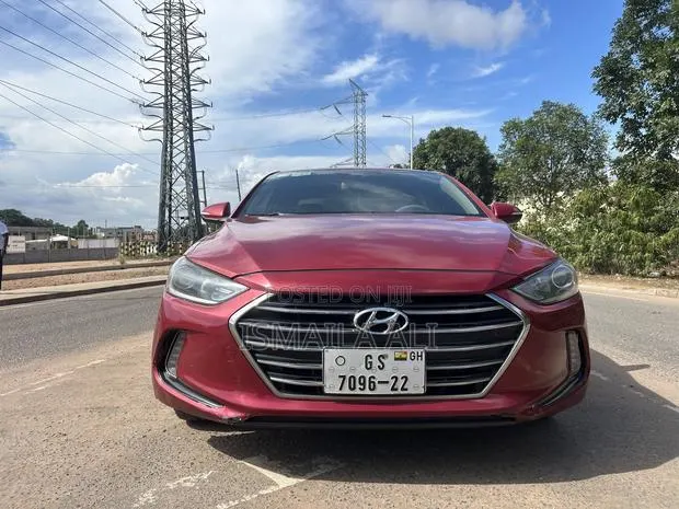 Hyundai Elantra Limited 2018 Red · Photo 1
