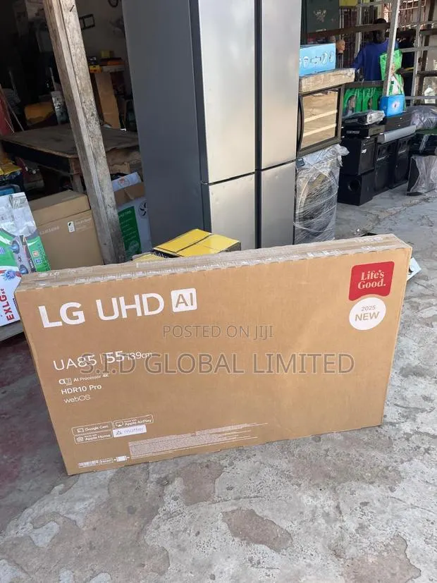 Lg 55-Inch Uhd Ai Smart Tv - Black (2025 Model) · Photo 1