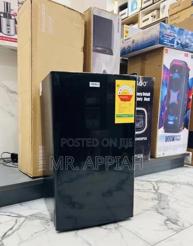 Get Premium Nasco 92l Electric Refrigerator(Black)Nasf1-110fl · Photo 1