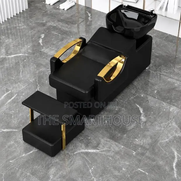 Executive Salon Shampoo Chair With Basin And Stool · Photo 1