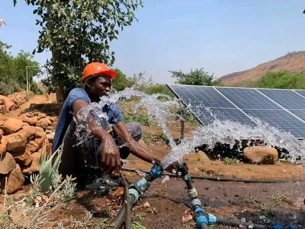 Solar Power and Irrigation System.+ Free Solar CCTV Camera · Photo 1