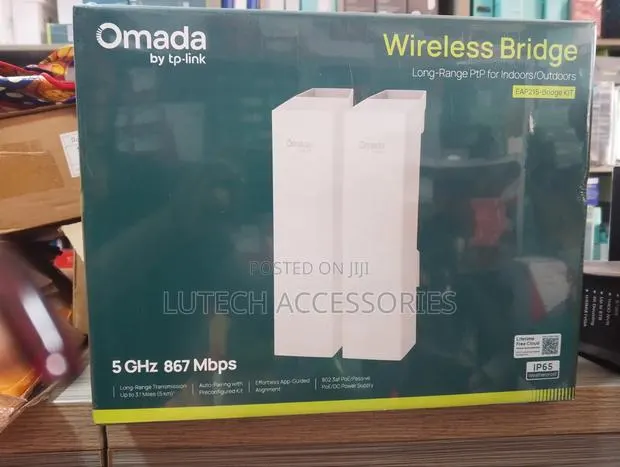 TPLINK Wireless Bridge Longrange for Indoor/Outdoor/Eap215 Bridge Kit · Photo 1