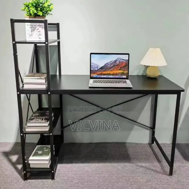 Computer Desk With Shelves