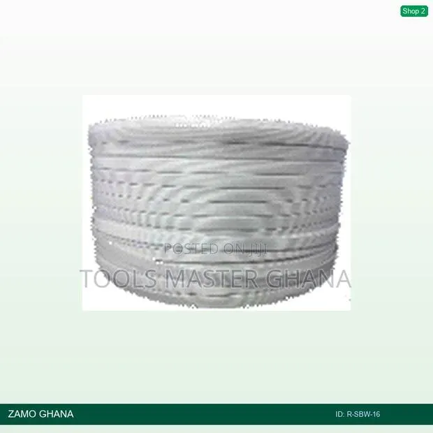 Straptool Strap Strapping Band White 16mm 5kg - R-SBW-16 · Photo 1