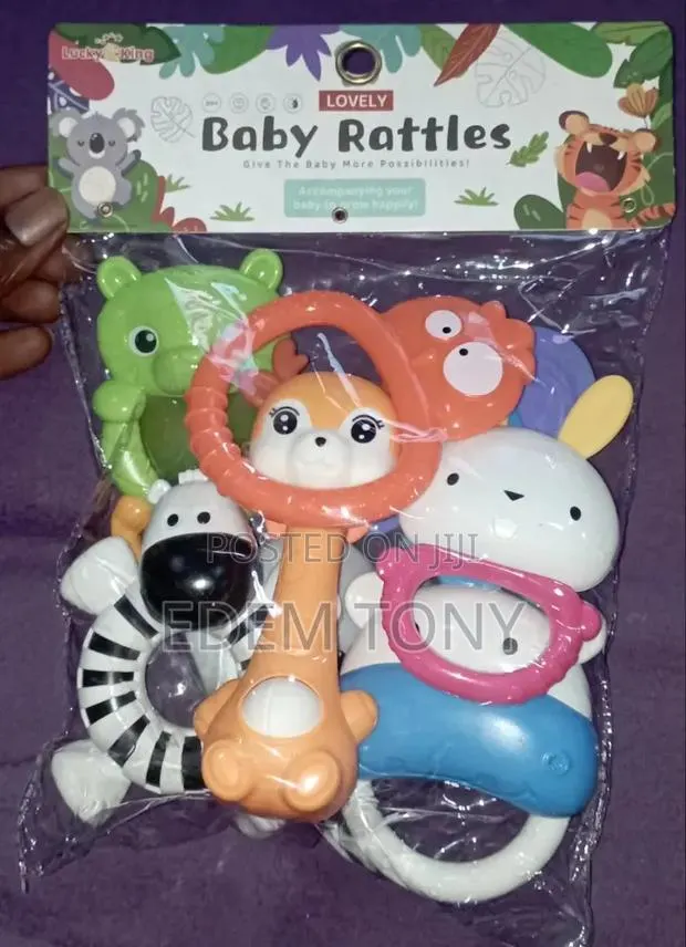 Lucky King Lovely Baby Rattles- 8pcs · Photo 1