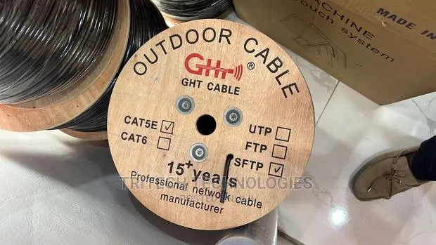 Cat5 SFTP Outdoor Cable 305M GHT · Photo 1