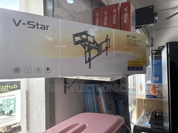 Easy Installation v-Star Full Motion Tv Bracket – For 50" to 120" TVS · Photo 1