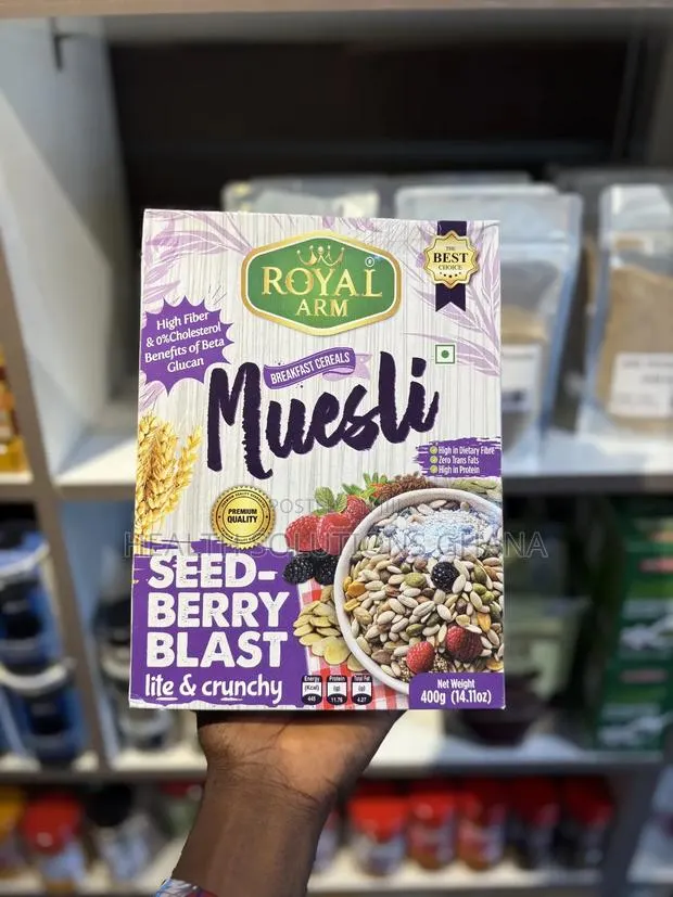 Muesli Seed Berry Blast for Fiber Antioxidant Wellness Support · Photo 1