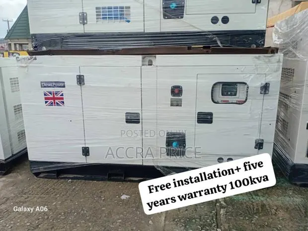 No Complaints Perkins Diesel Generator Rated 100kva 100kw · Photo 1