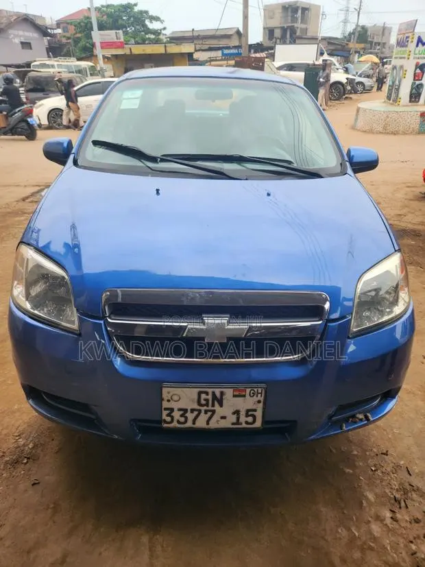 Chevrolet Aveo 2008 Blue · Photo 1